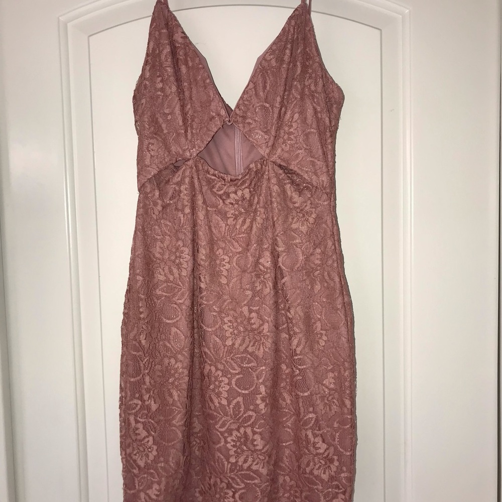 Beautiful Pink Mini Dress